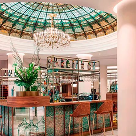 Ver proyecto del lobby del hotel Gran Meliá Colón en Sevilla